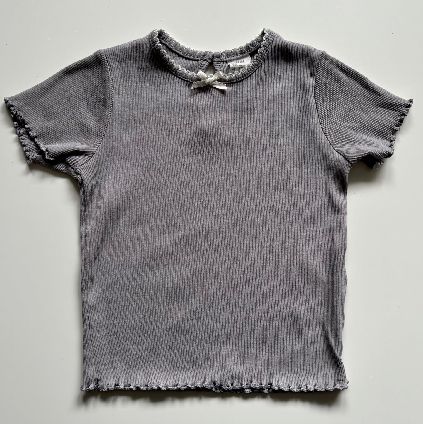 T-Shirt côtelé H&M | 12-18 mois