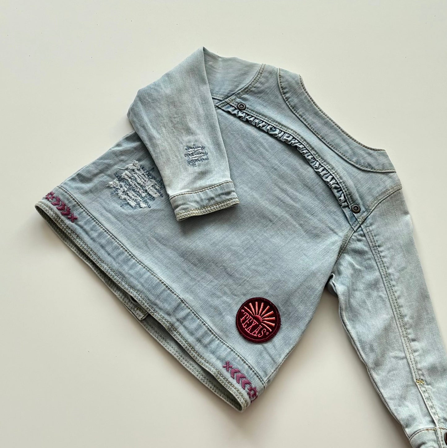 Veste en denim Souris Mini | 6-9 mois