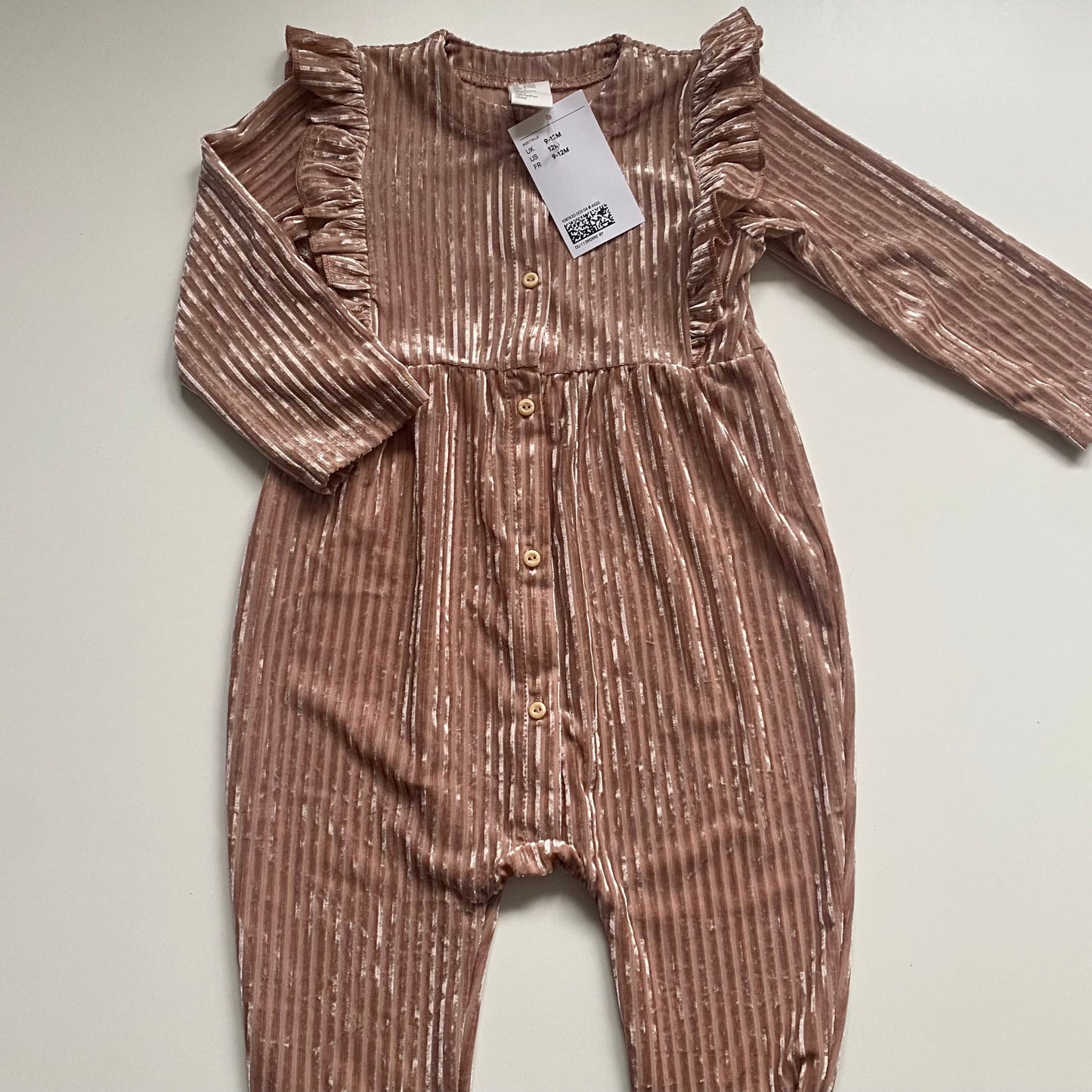 Une pièce en velours H&M 12-18 mois (NEUF)