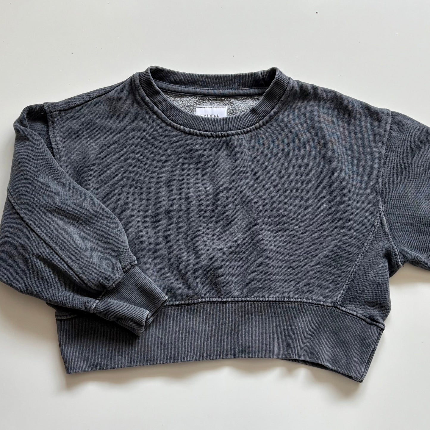 Crewneck 'style crop top' Zara | 6-7 ans