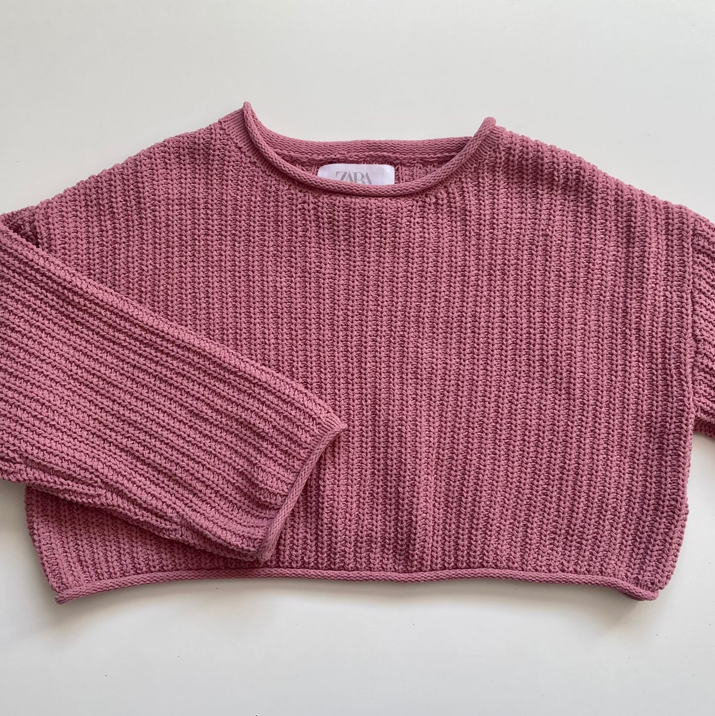 Chandail court en tricot Zara | 6 ans
