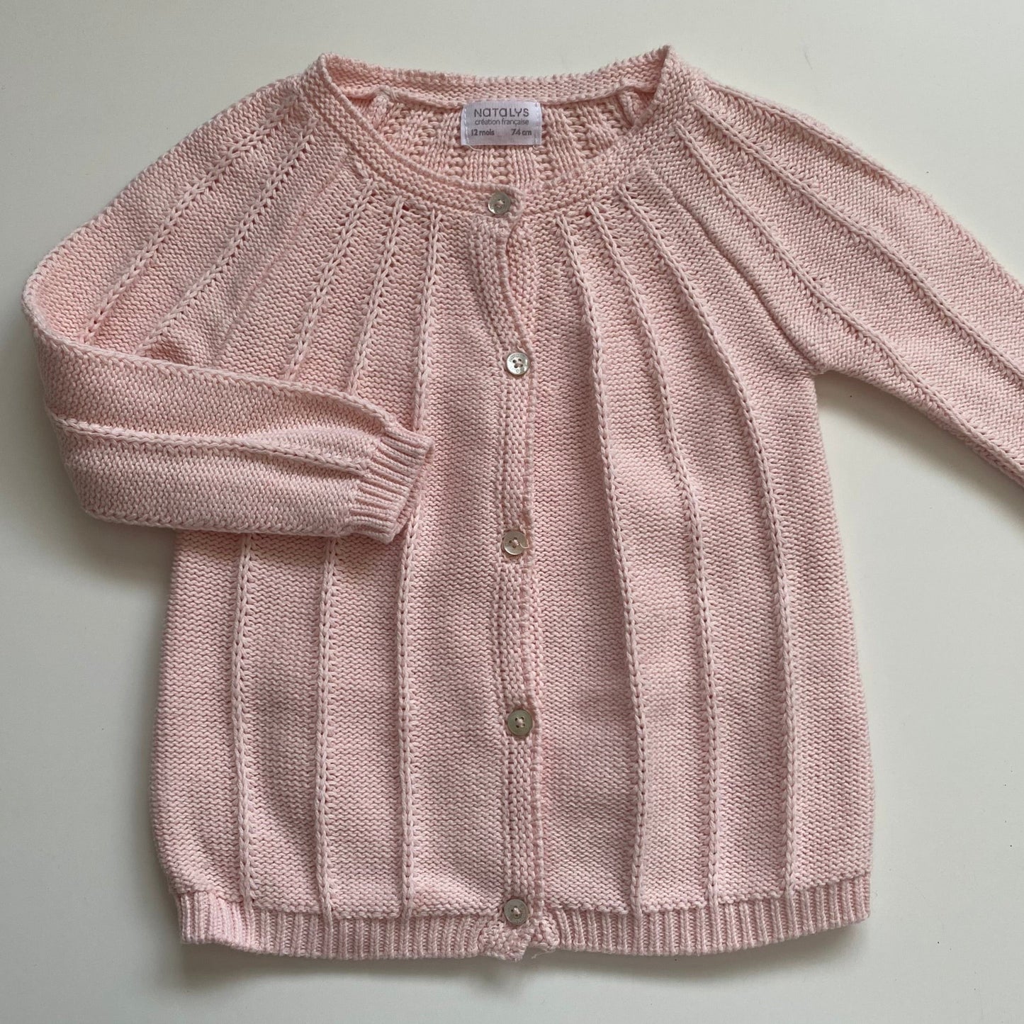 Cardigan Natalys 12 mois
