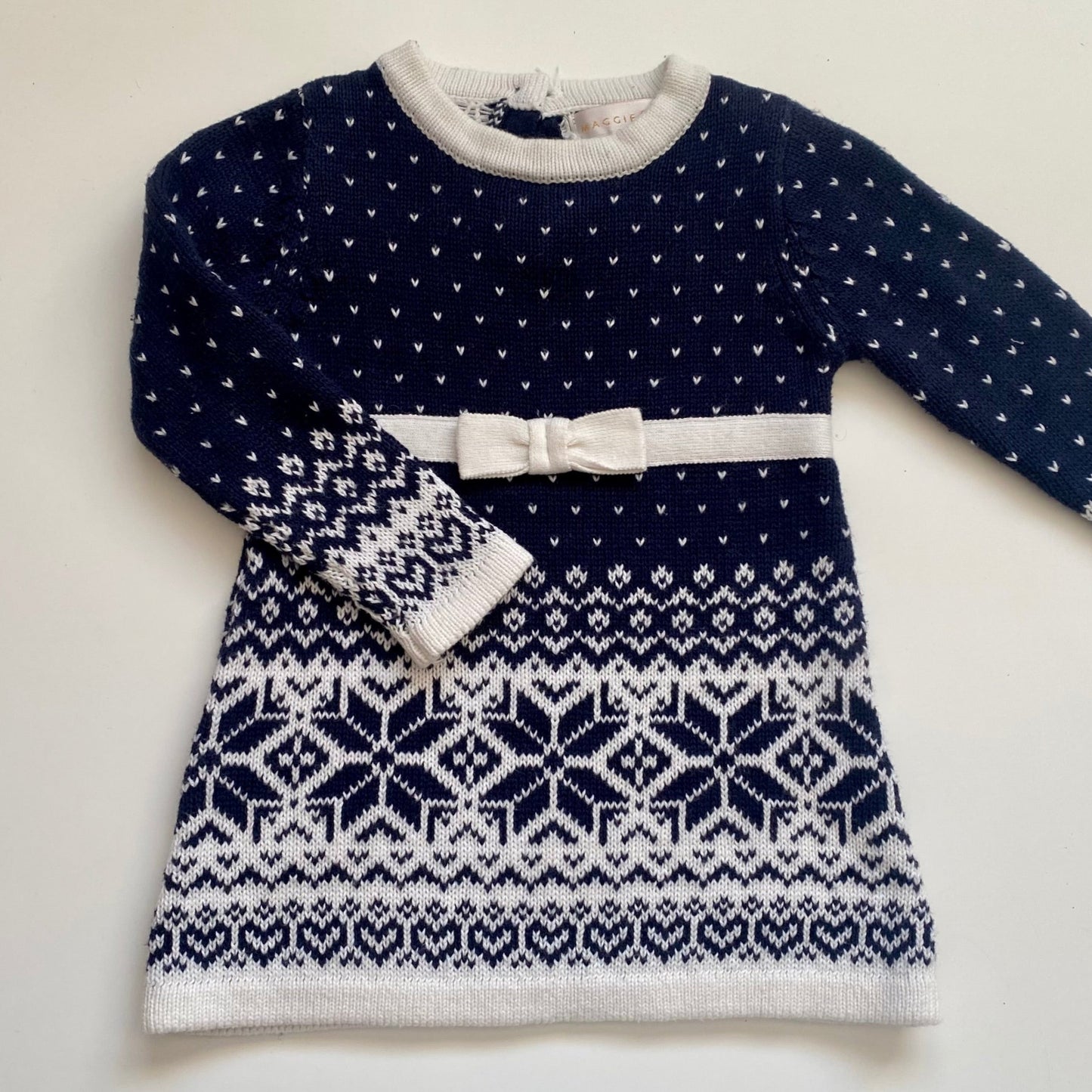 Robe en tricot Maggie & Zoe | 6-9 mois