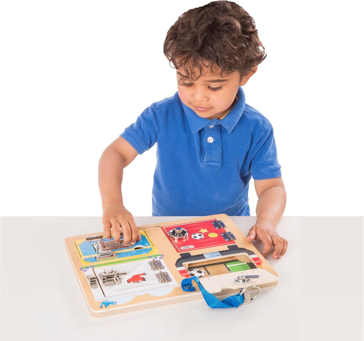 Planche en bois avec serrures & verrous | Melissa & Doug