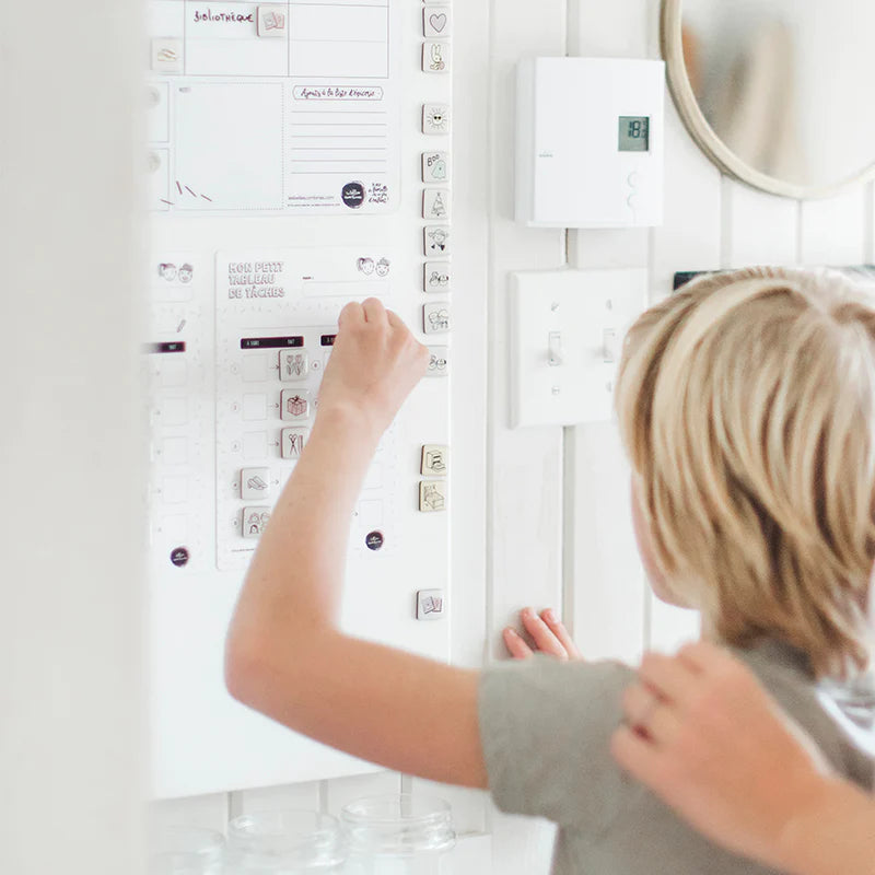 Les belles combines - Les magnétos mes bonnes habitudes - Les étapes de ma journée