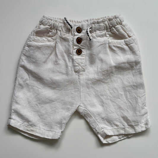 Short en lin Zara | 12-18 mois