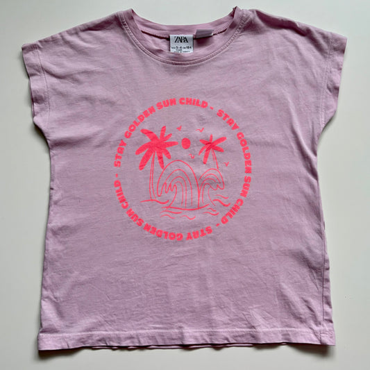 T-Shirt Zara | 3-4 ans (fait grand)