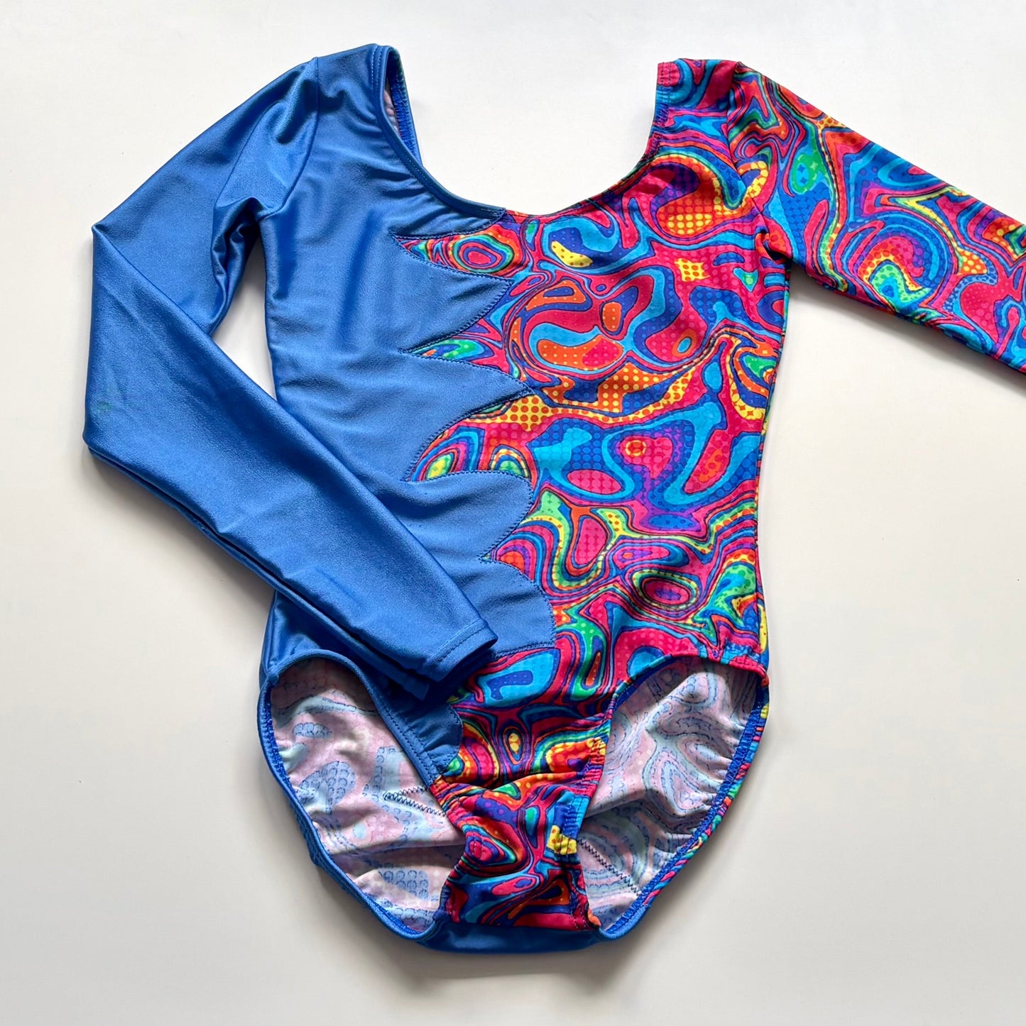 Maillot de gymnastique Mondor | 8-10 ans (fait ajusté)