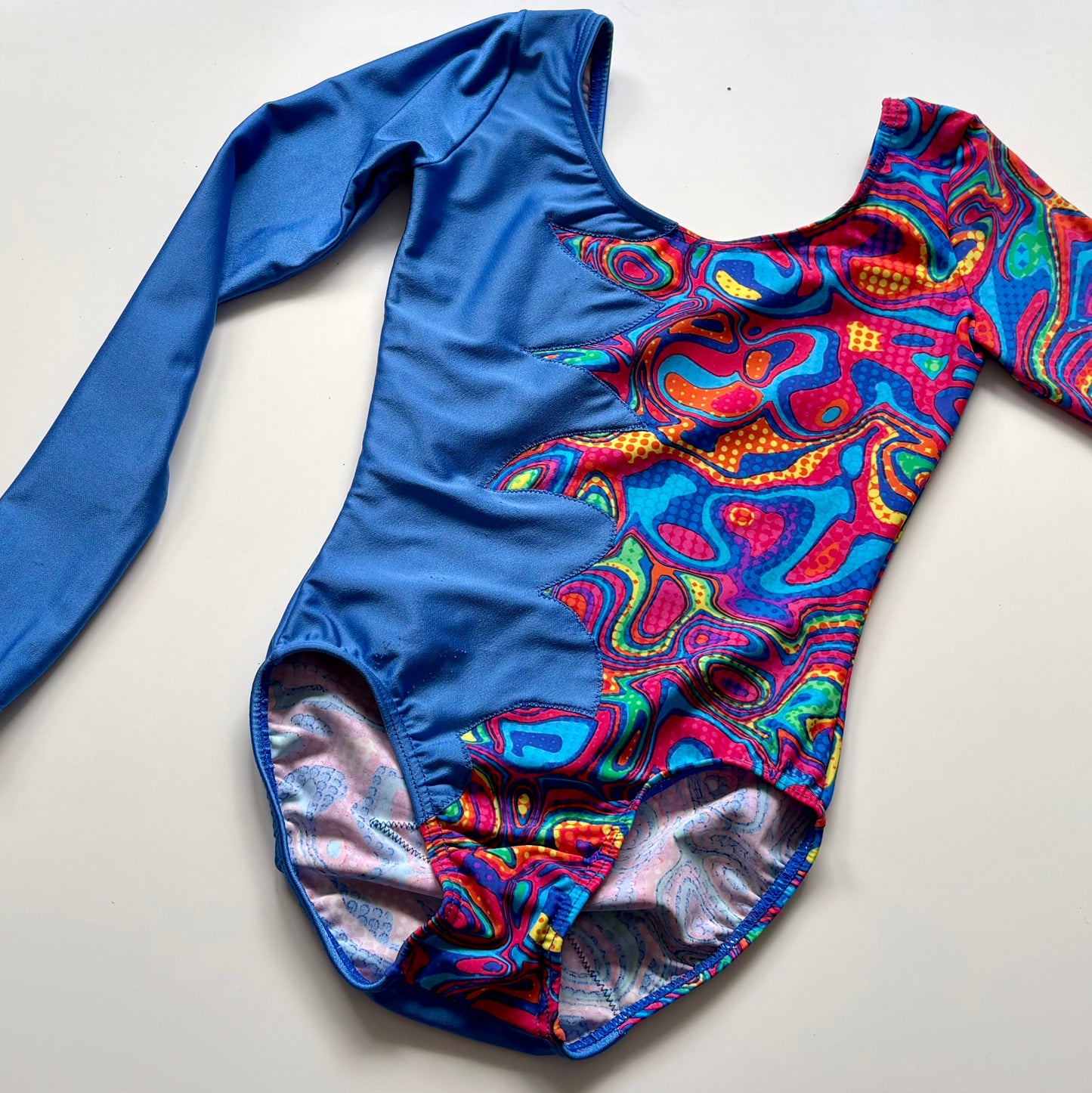 Maillot de gymnastique Mondor | 8-10 ans (fait ajusté)