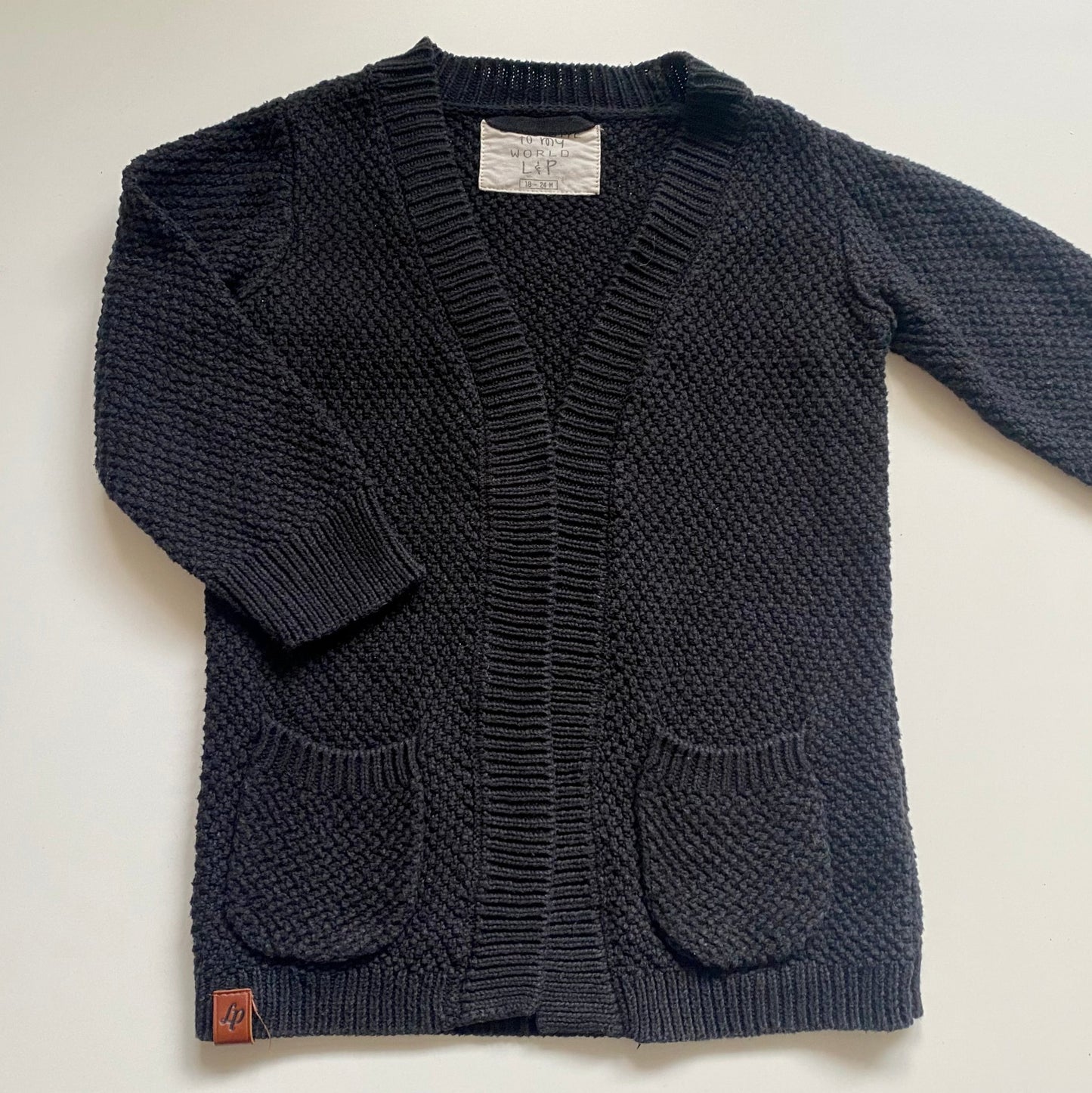 Veste en tricot L&P 18-24 mois