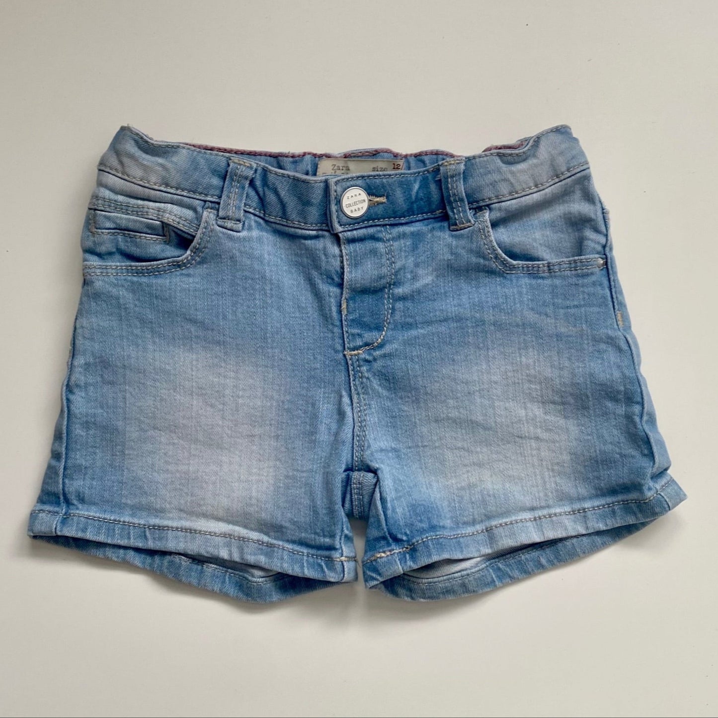 Short en denim Zara 12-18 mois