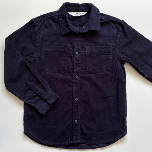Chemise en corduroy H&M | 6-7 ans (fait grand)