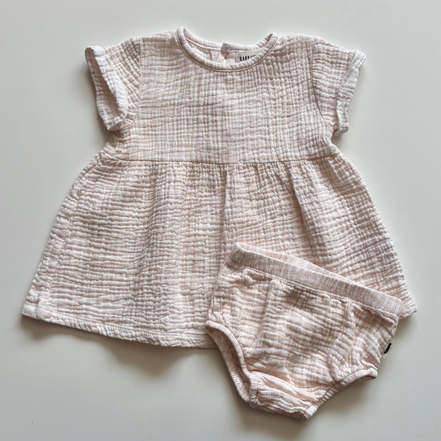 Robe en mousseline Rabbit Bear | 6 mois