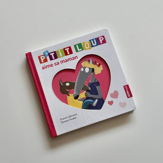 Livre cartonné - P'tit loup aime sa maman