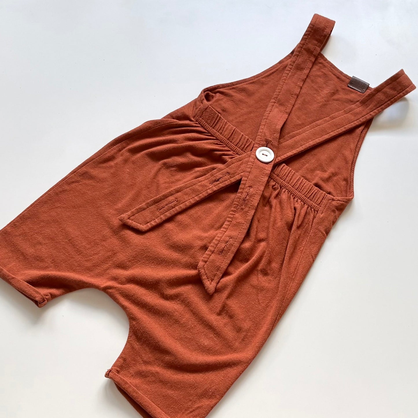 Salopette en bambou Lou Marine | 2-3 ans