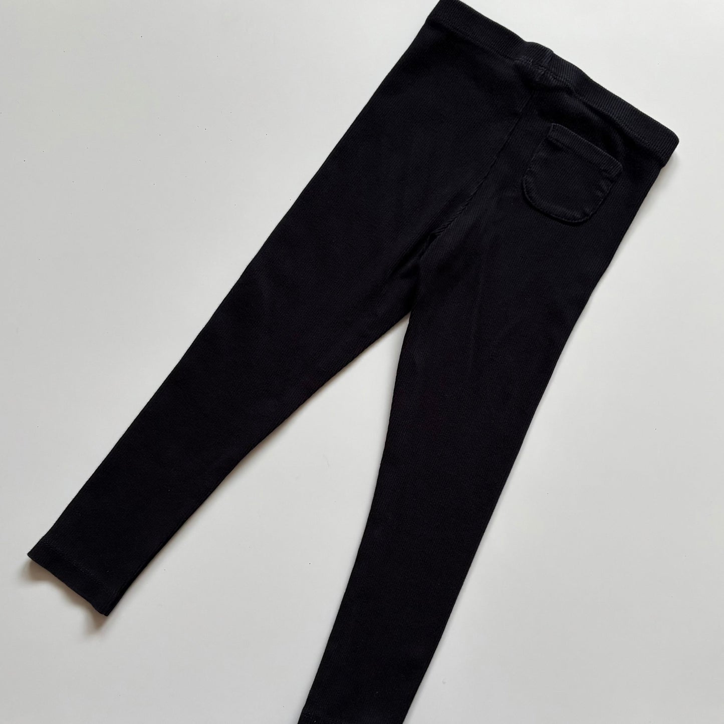 Legging côtelé Zara | 4-5 ans (noir)