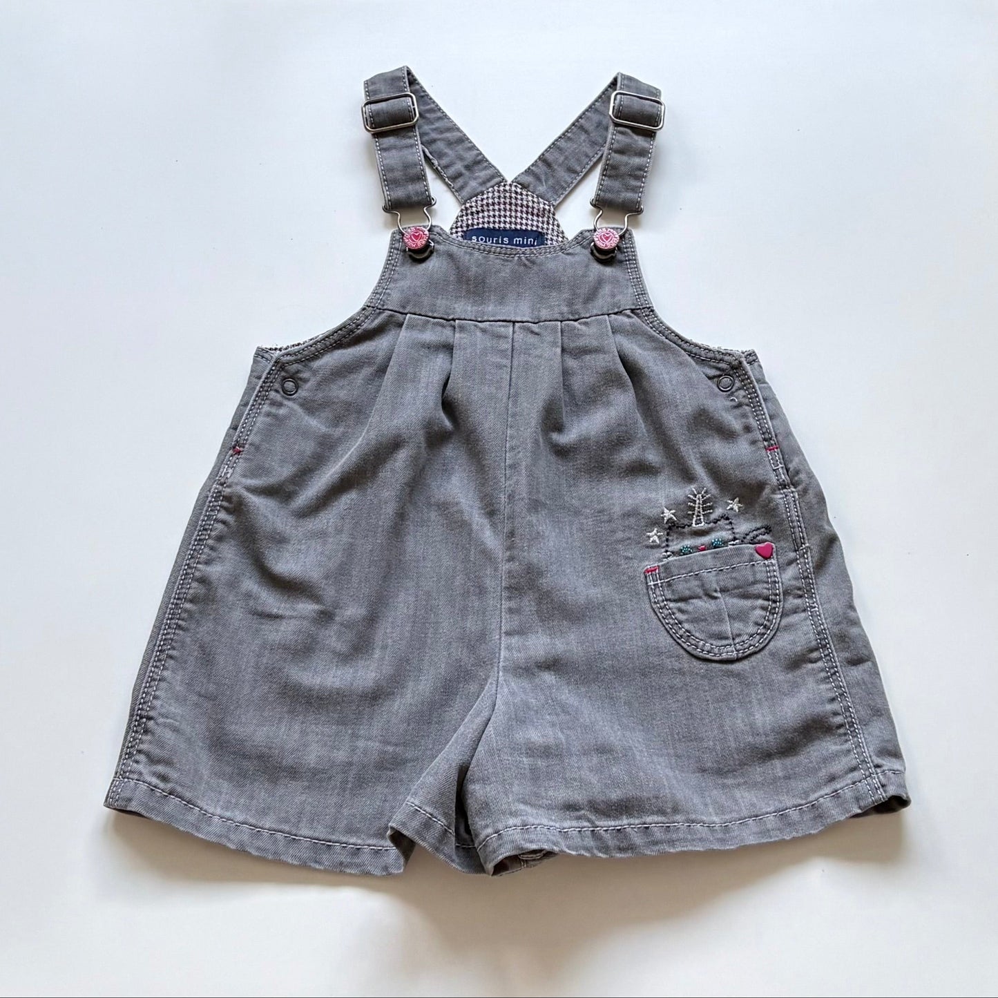 Salopette en denim Souris Mini | 18 mois