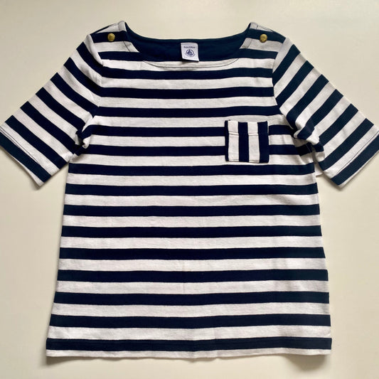 Marinière Petit Bateau 8 ans