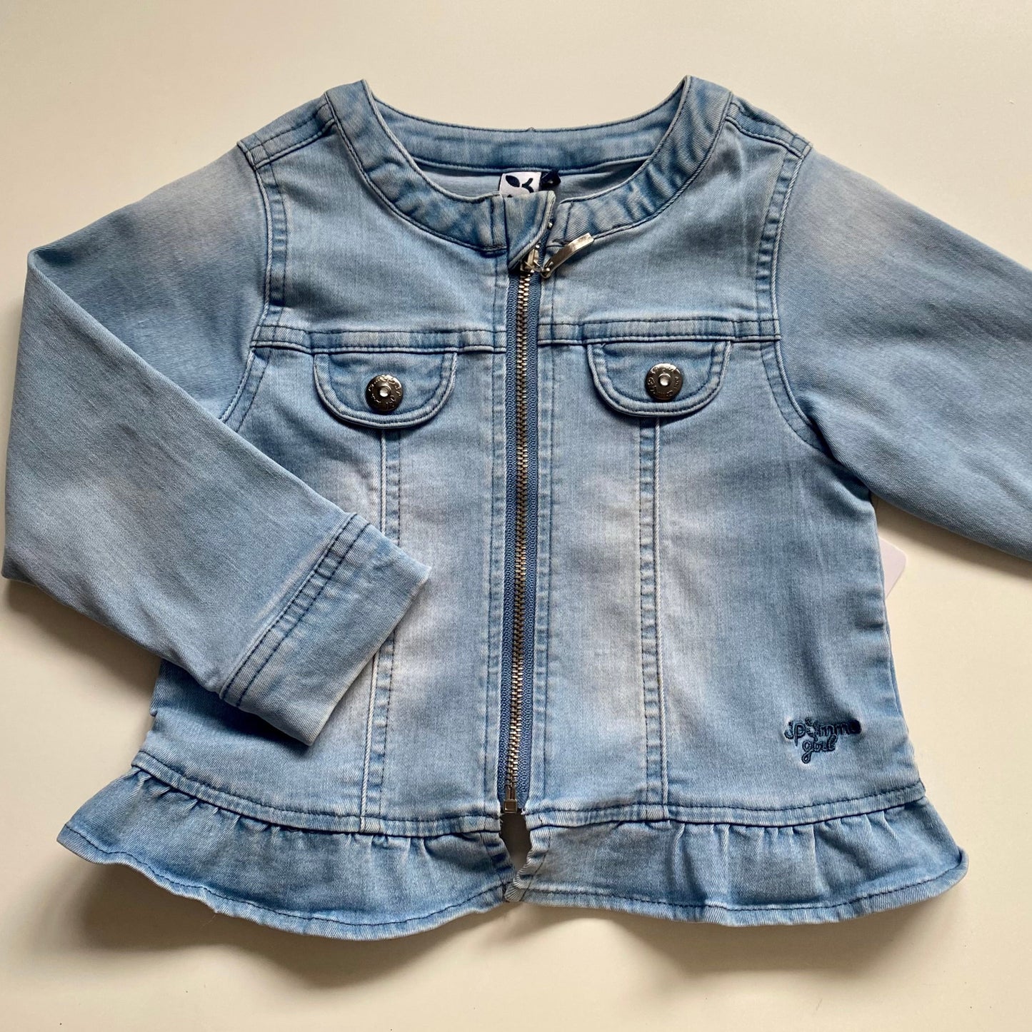 Veste en denim 3 Pommes 18-24 mois