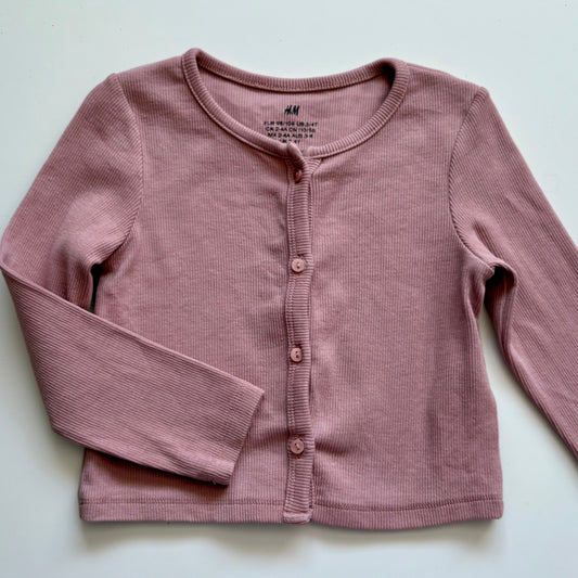 Cardigan côtelé H&M | 2 ans