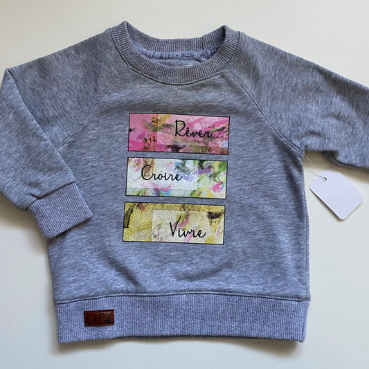 Crewneck L&P 6-12 mois