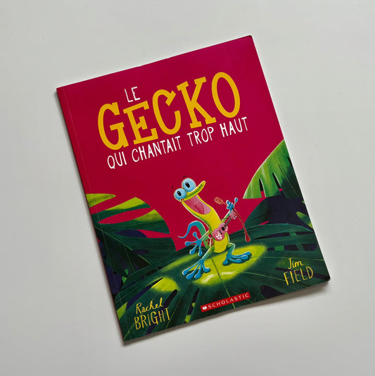 Livre - Le Gecko qui chantait trop