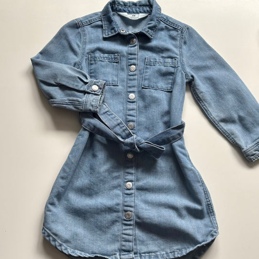 Robe en denim H&M | 3-4 ans