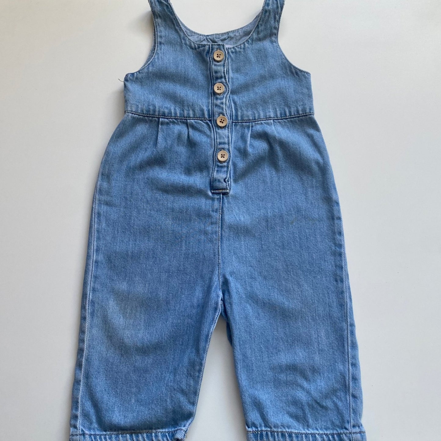 Romper en denim Zara 12-18 mois