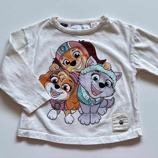 Chandail Zara x Paw Patrol | 18-24 mois