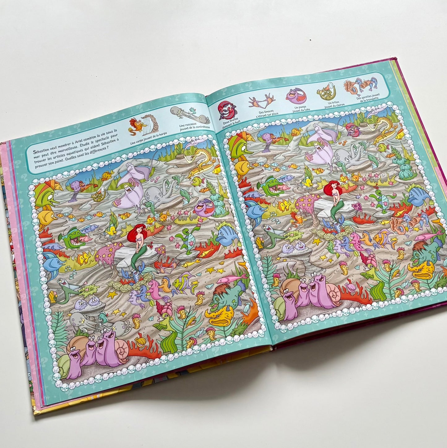 Livre - Cherche et trouve Disney : Les différences