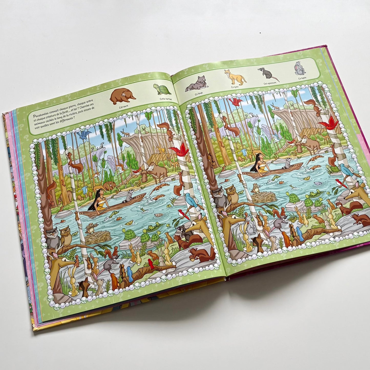 Livre - Cherche et trouve Disney : Les différences