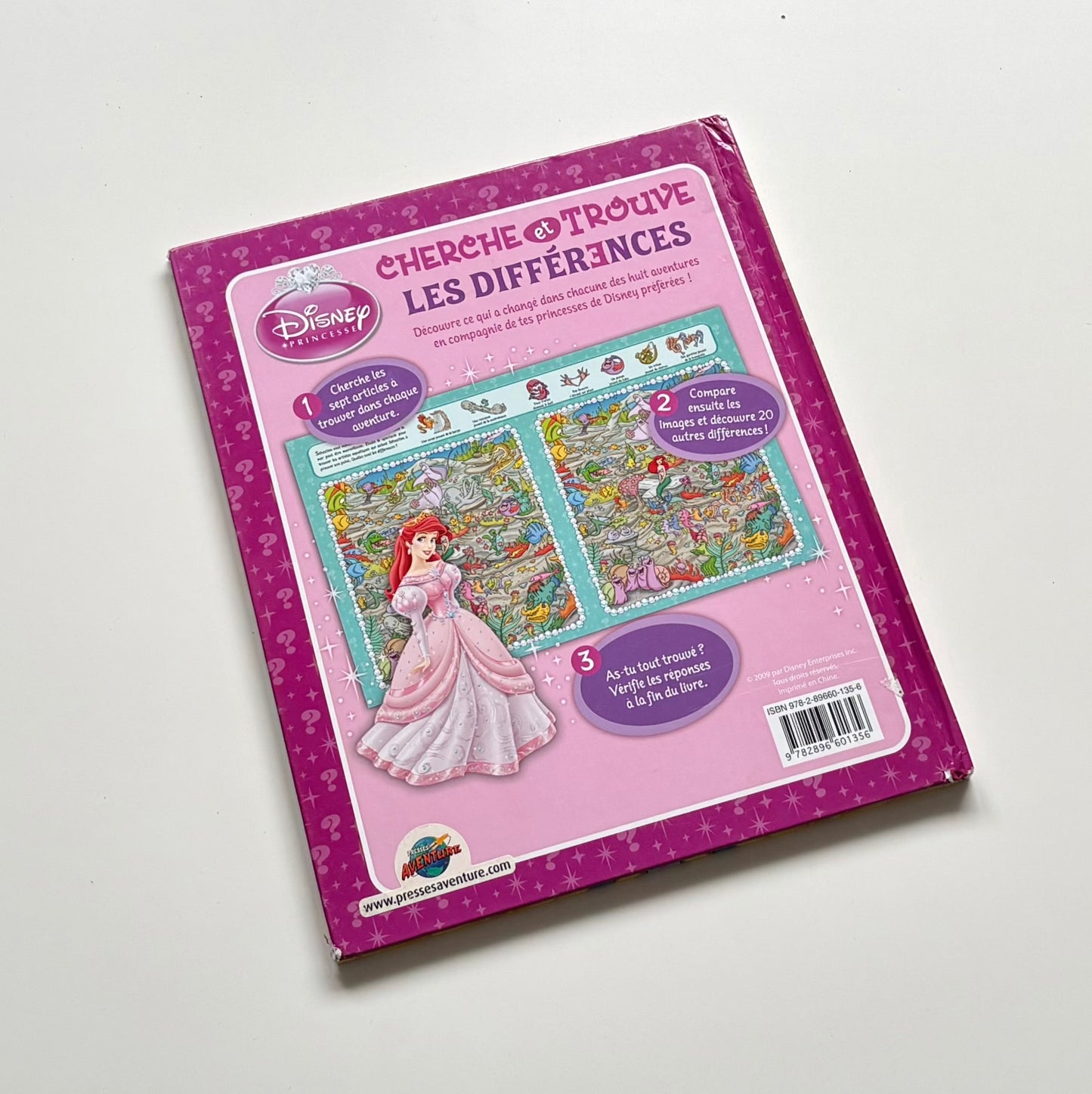 Livre - Cherche et trouve Disney : Les différences