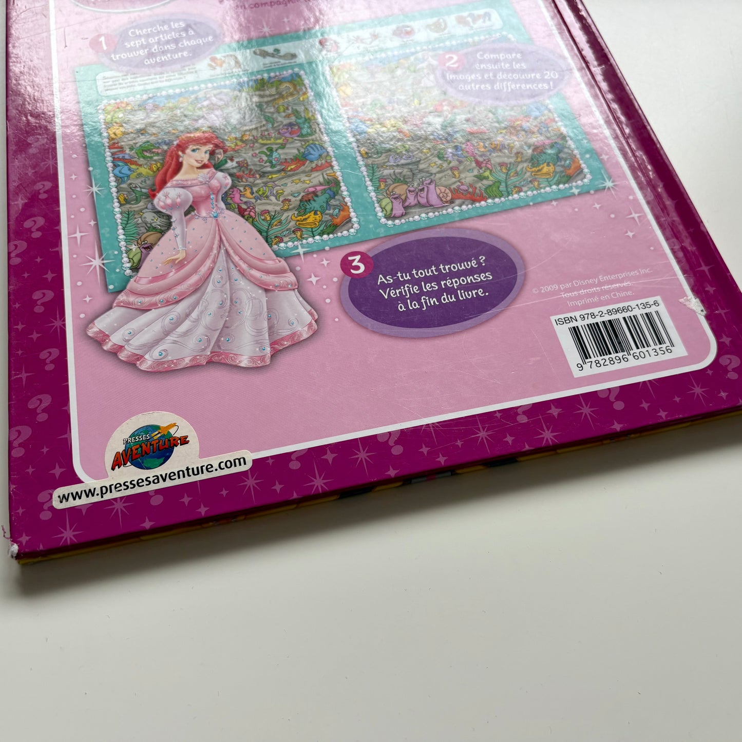 Livre - Cherche et trouve Disney : Les différences