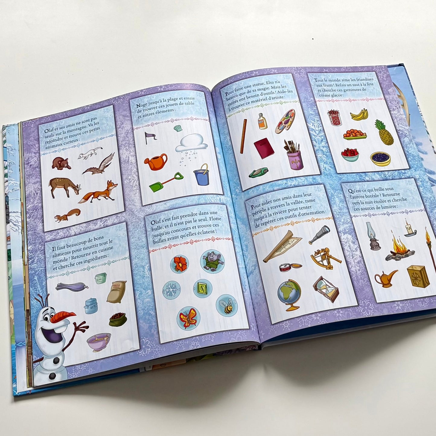 Livre - Cherche et trouve : Reine des neiges