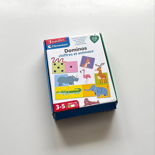 Jeu - Domino Chiffres & animaux (Clementoni)