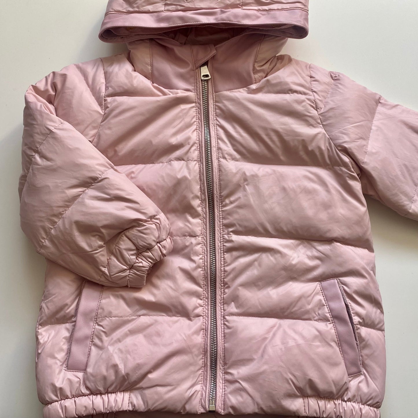 Manteau en duvet Mpompon 3-4 ans (sans la fourrure au capuchon)