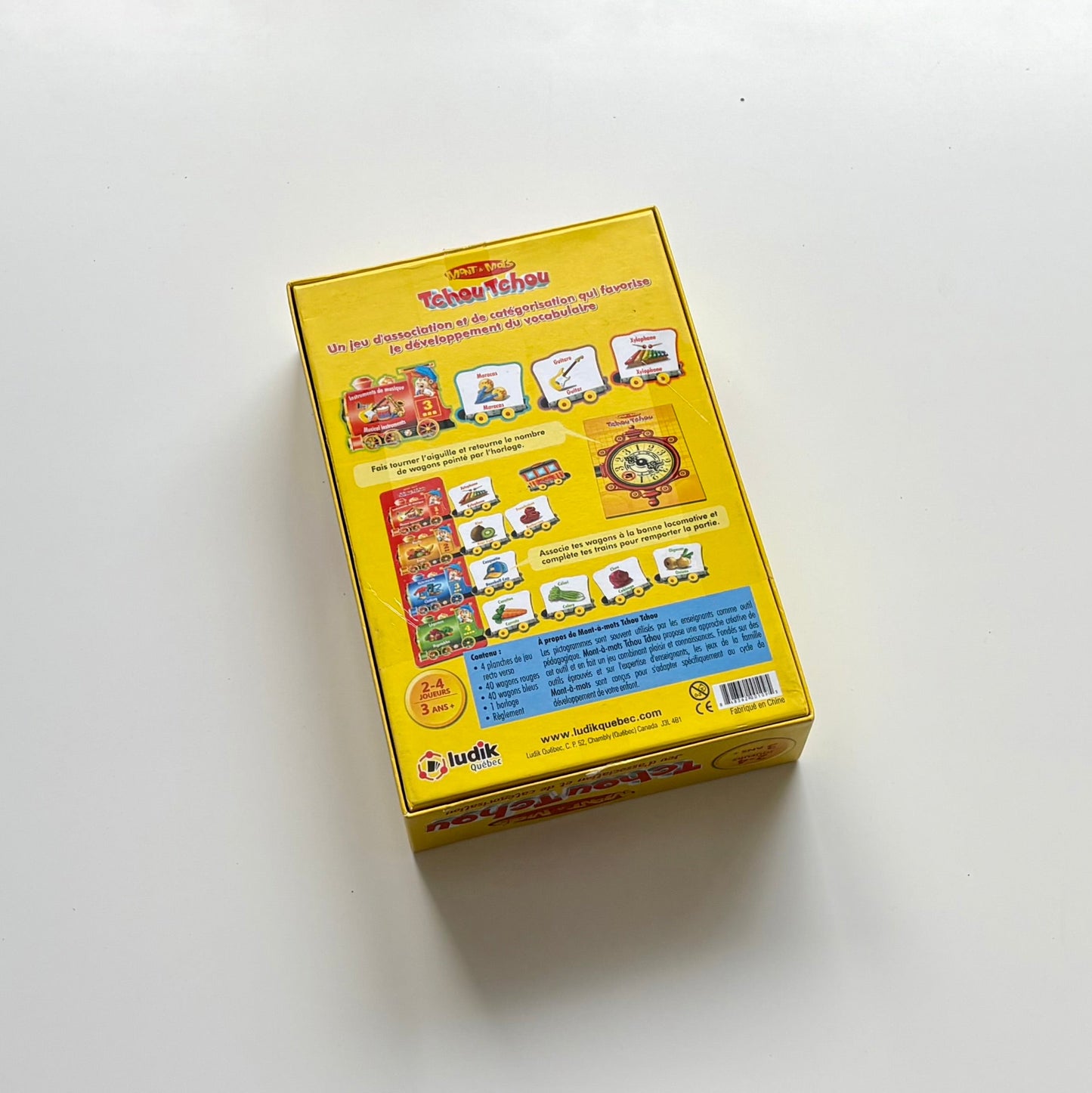 Jeu - Mont-à-mots : Tchou Tchou