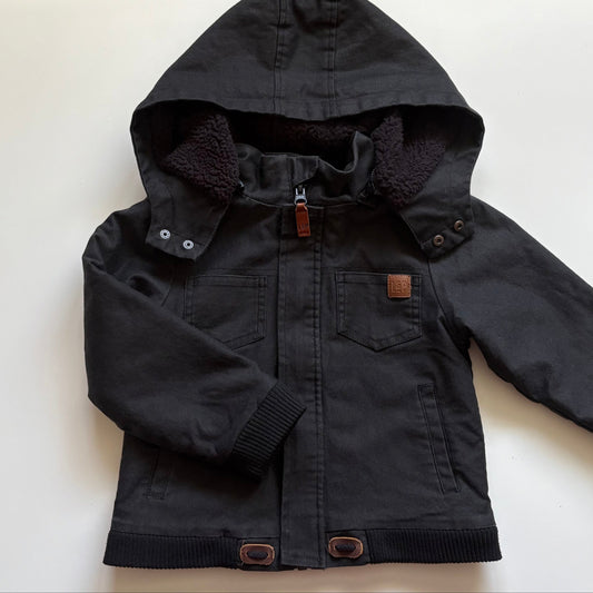 Manteau mi-saison L&P | 2 ans (doublé en sherpa)