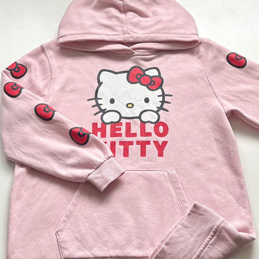 Hoodie long H&M x Hello Kitty | 6-8 ans (fait grand)