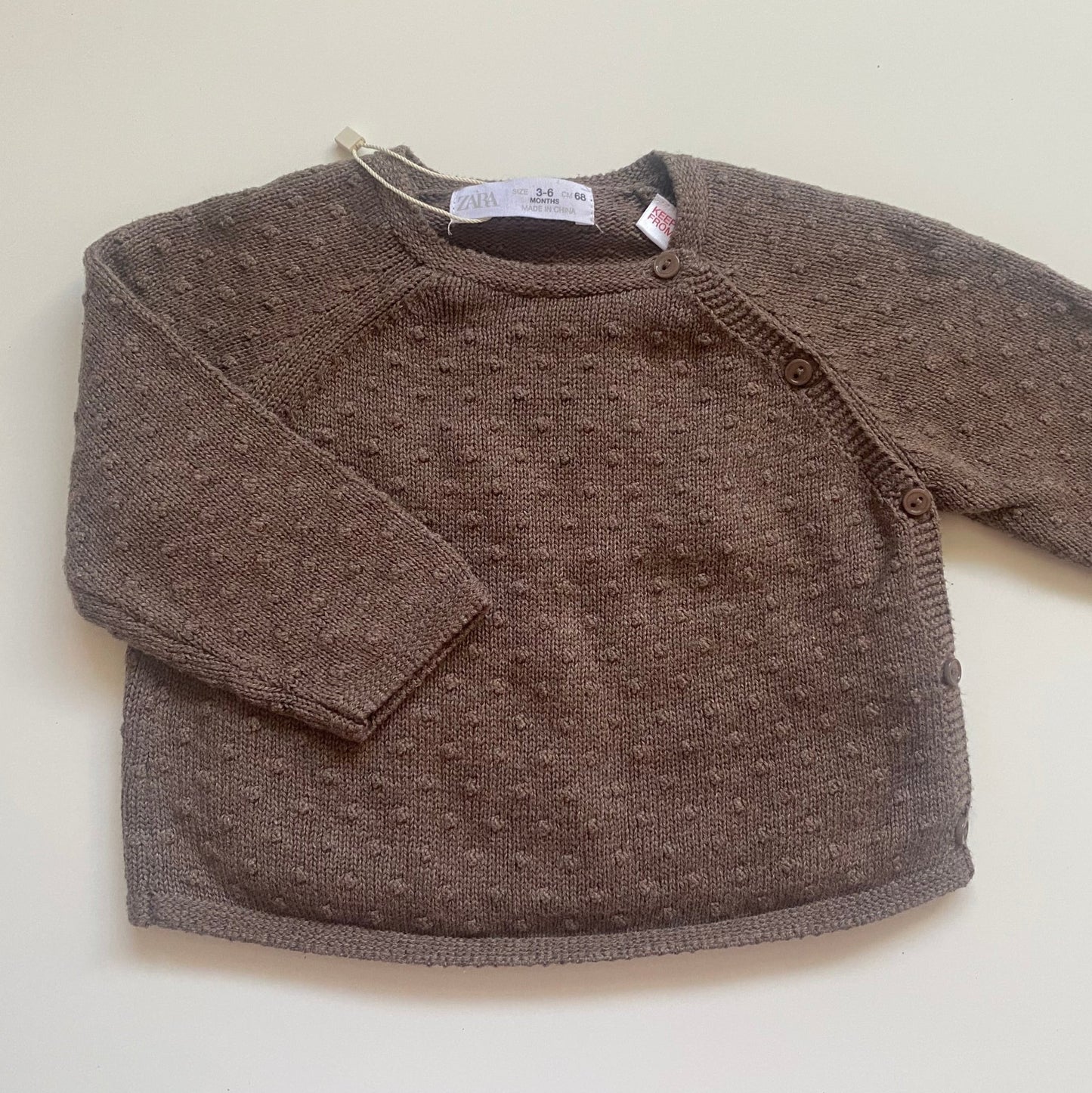 Pull en tricot Zara 3-6 mois