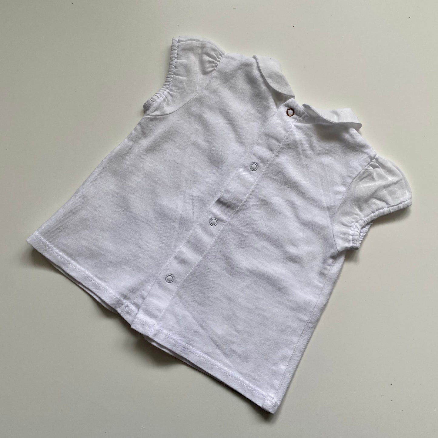 T-Shirt col claudine Carrément Beau 3 mois