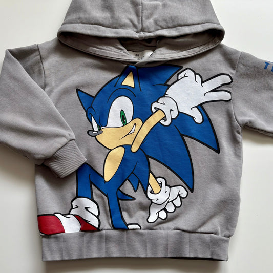 Hoodie H&M x Sonic | 2-3 ans
