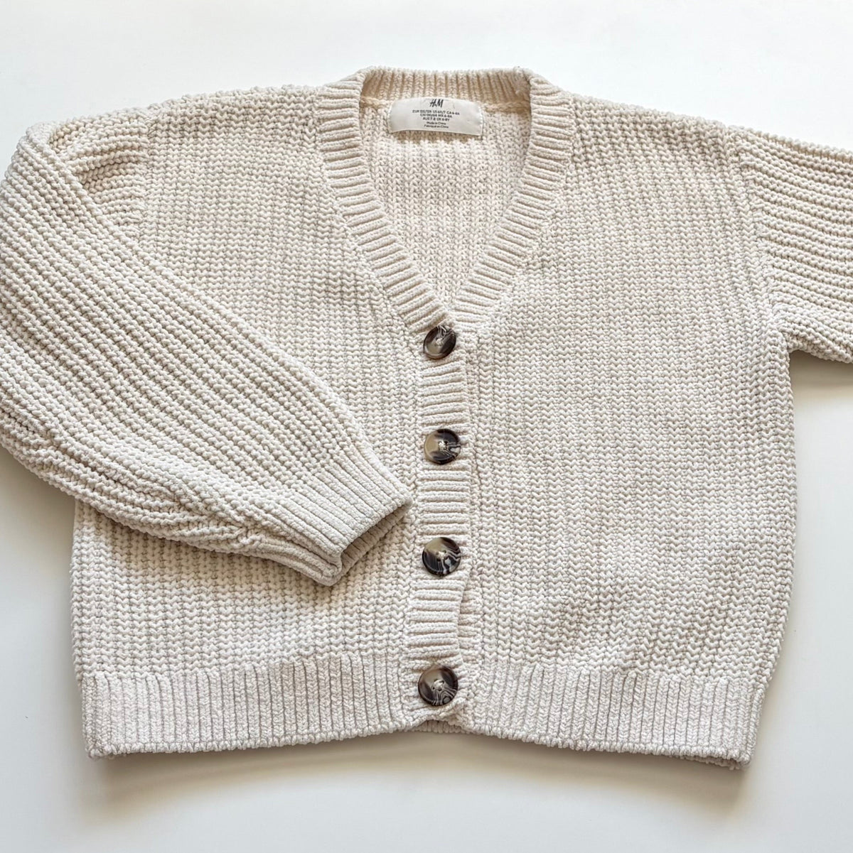 Cardigan en chenille H&M | 6-8 ans