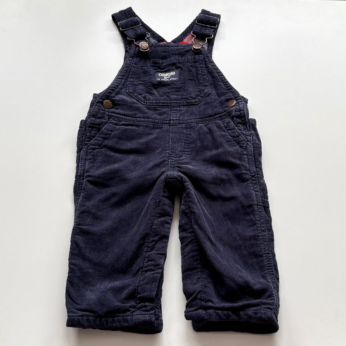 Salopette en corduroy Oshkosh | 6 mois