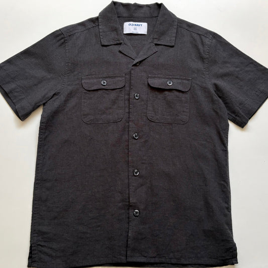 Chemise en lin Old Navy | 6-7 ans (Small)
