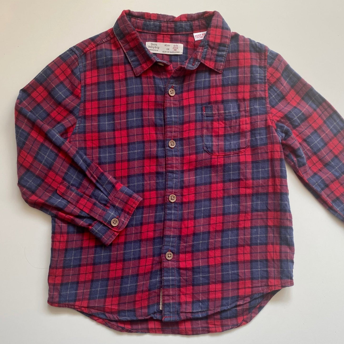 Chemise Zara 2-3 ans