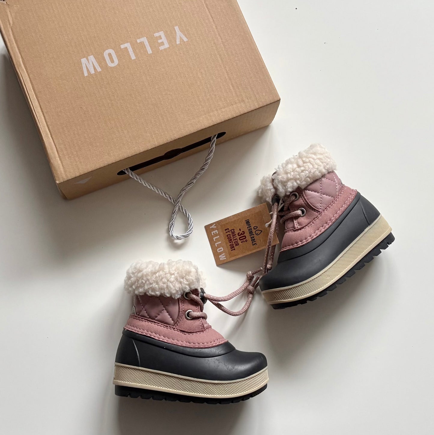 Bottes d'hiver Yellow | Taille 5US (NEUF)