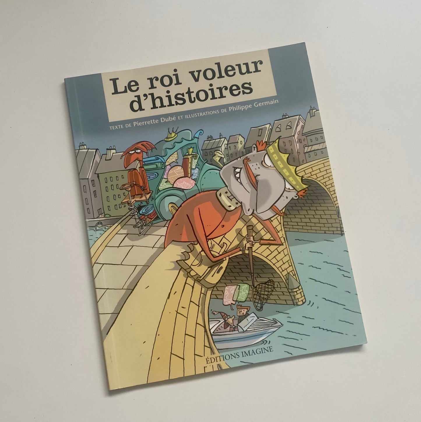 Livre - Le roi voleur d'histoires