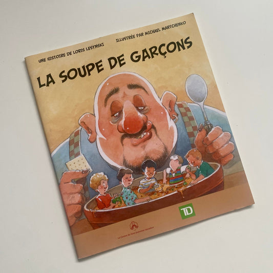 Livre - La soupe de garçons