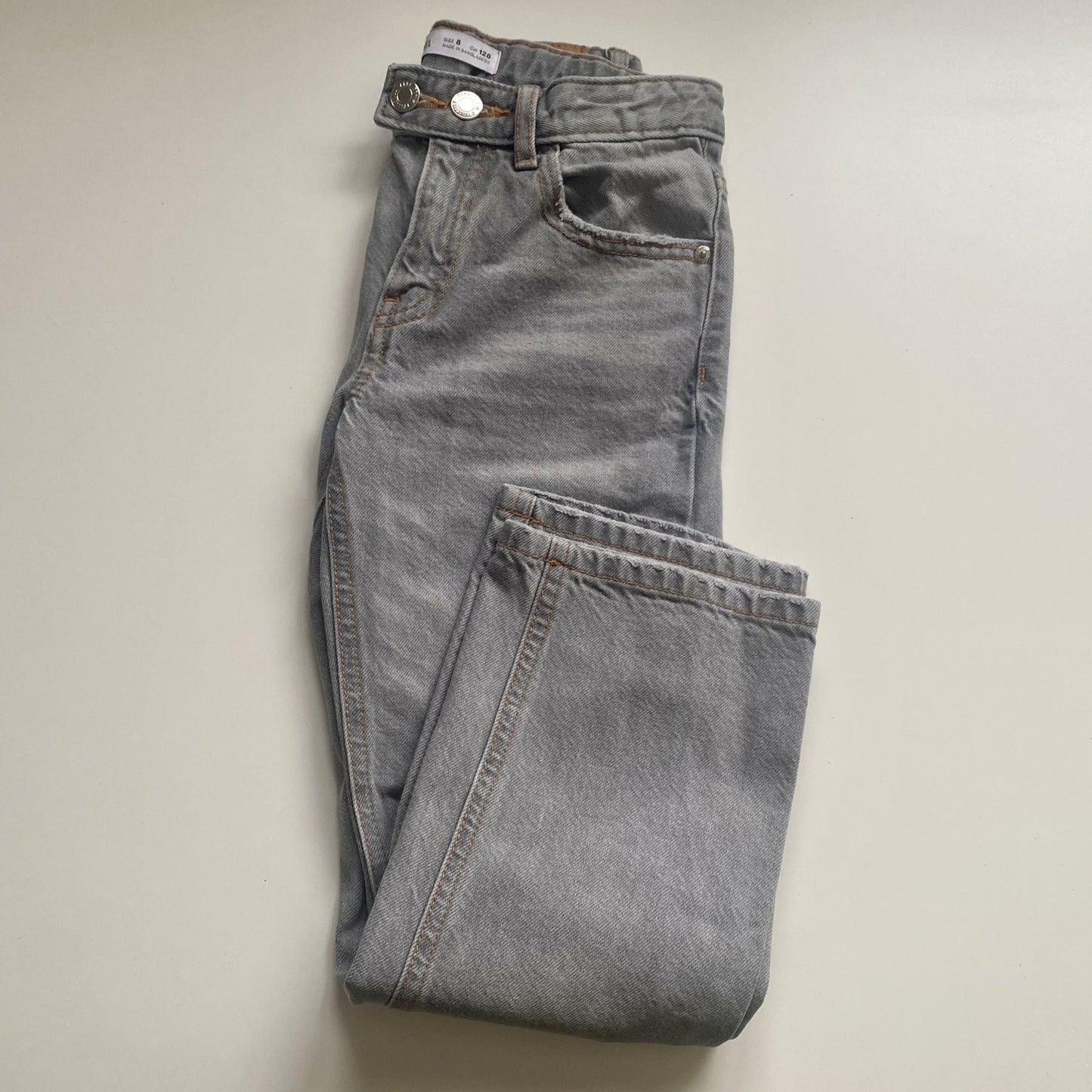 Jeans Zara 8 ans (jambes droites)